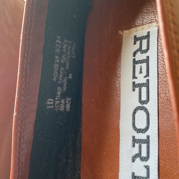 Vintage Women’s Loafers Leather Brown size 10 90s 80s Report - Picture 10 of 17